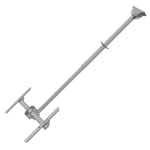 Neomounts CL35-440BL16L TV ceiling mount height-adjustable swivelling tiltable