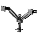 Neomounts DS65S-950BL2 Monitor desk mount black 24-34" height-adjustable