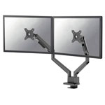 Neomounts DS70-250BL2 Monitor desk mount Black Height-adjustable tiltable