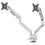 Neomounts DS70-250SL2 Monitor desk mount Silver Tiltable Swivel Adjustable