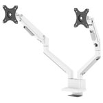 Neomounts DS70-250WH2 Monitor desk mount 17"-32" White Tiltable Swivelling