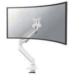Neomounts DS70PLUS-450WH1 Monitor desk mount 17-49" White Tiltable Swivelling