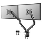 Neomounts FPMA-D650DBLACK Monitor desk mount 17"-27" Black Tiltable Swivel