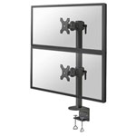 Neomounts FPMA-D960DVBLACKPLUS Monitor desk mount Black Swivelling Tiltable