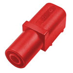 TruConnect 4mm Panel PCB Socket Red