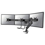 Neomounts NM-D775DX3BLACK Monitor desk mount Black Swivelling Tiltable