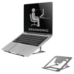Neomounts NSLS085GREY Laptop stand Height-adjustable Grey