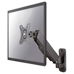 Neomounts WL70-440BL11 TV wall mount black tiltable swivelling adjustable