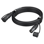 Neutrik NKE5E-E1E1-M0020 RJ45 Network cable black 2 m patch cable