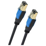 Oehlbach D1C19358 RJ45 Network Cable Patch Cable CAT 8.1 15m Black