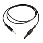 PJP 2021-100N Black 4mm Ext Lead 30V AC