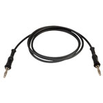 PJP 2011-100N Black 4mm Test Lead 30V AC