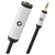 Oehlbach D1C60018 Audio Adapter cable Black 1x 6.35mm socket to 1x 3.5mm plug