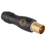Oehlbach D1C62005 Coax connector gold-plated SAT Antenna 1 pc IEC connector