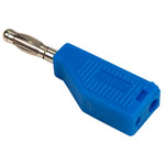TruConnect Blue 4mm Stackable Plug
