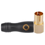 Oehlbach D1C62008 Coax socket connector gold-plated 1 pc SAT Antenna