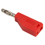 TruConnect 4mm Stackable Plug Red