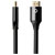 Oehlbach D1C92492 HDMI Cable Black 1.50 m 8K UHD HDMI-A plug to HDMI-A plug