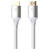 Oehlbach D1C92494 HDMI Cable HDMI-A to HDMI-A 3.00 m White Gold Plated