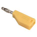 TruConnect Yellow 4mm Stackable Plug