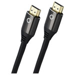 Oehlbach D1C92495 HDMI Cable 3m Black Gold Plated Connectors 8K UHD