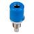 TruConnect 170563 4mm Insulated Test Socket Blue