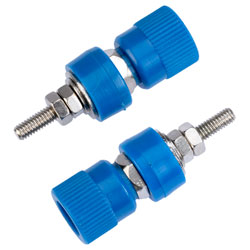 TruConnect 170572 4mm Binding Post with M4 Thread Blue