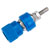 TruConnect 170572 4mm Binding Post with M4 Thread Blue