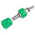 TruConnect 170573 4mm Binding Post with M4 Thread Green