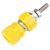 TruConnect 170574 4mm Binding Post with M4 Thread Yellow