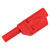 TruConnect 170576 4mm Shrouded Stackable Test Plug Red