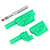 TruConnect 170578 4mm Shrouded Stackable Test Plug Green