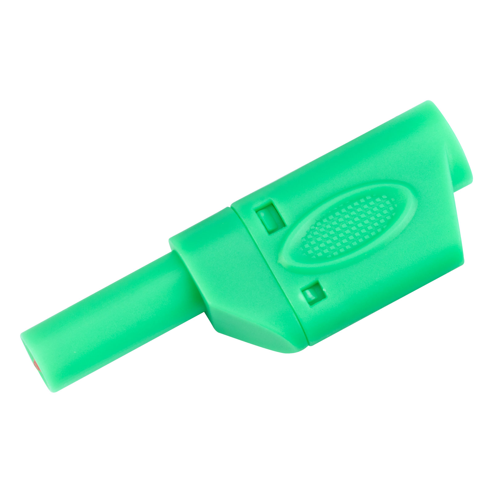 TruConnect 170578 4mm Shrouded Stackable Test Plug Green Rapid Online