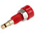 TruConnect 170587 2mm Insulated Test Socket Gold Plated Red
