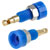 TruConnect 170588 2mm Insulated Test Socket Gold Plated Blue