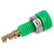 TruConnect 170589 2mm Insulated Test Socket Gold Plated Green