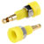 TruConnect 170590 2mm Insulated Test Socket Gold Plated Yellow