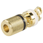 TruComponents 170650 Jack socket 4 mm Black