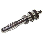 TruComponents 170664 Jack Plug, straight 4 mm Silver