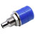 TruComponents 170688 Jack plug set,vertical Blue 10 pc(s)