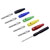 TruComponents 170696 Jack plug set Plug,: 4 mm Bla/RBlu/Y/Grn 10 Parts