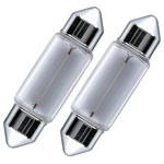 OSRAM 4062172396080 Festoon Standard C10W 10 W 12 V Car Light Bulbs