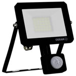 Osram 4099854489549 LED Floodlight 20W Warm White Black Lux Sensor Outdoor