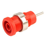 PJP 3267-I-R Red 4mm Safety Socket 3267i Series