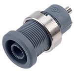 PJP 3270-C-G Grey 4mm Safety Socket 3270 Series