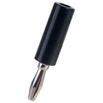 Mueller BU-00243-0 Black Solderless Banana Plug 4mm