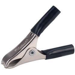 Mueller BU-40C-0 Black Micro-Plier-Type Copper Crocodile Clip 20 Amp