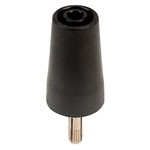 PJP 3300-IEC-N Black Shrouded Socket Adaptor