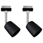 Paulmann 41303 High voltage rail light set URail Black matt Chrome 10W LED