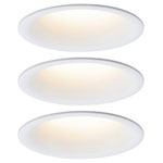 Paulmann 93419 LED bathroom recessed light set white 18W water-resistant